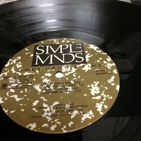 Simple Minds “Once Upon A Time” LP - Picture 7 of 8